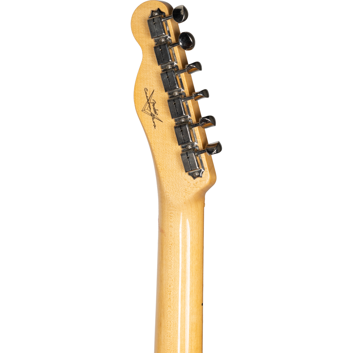 Fender Custom Shop 1966 Telecaster DLX Closet Classic - Cimarron Red - View 8 | MusicMarket