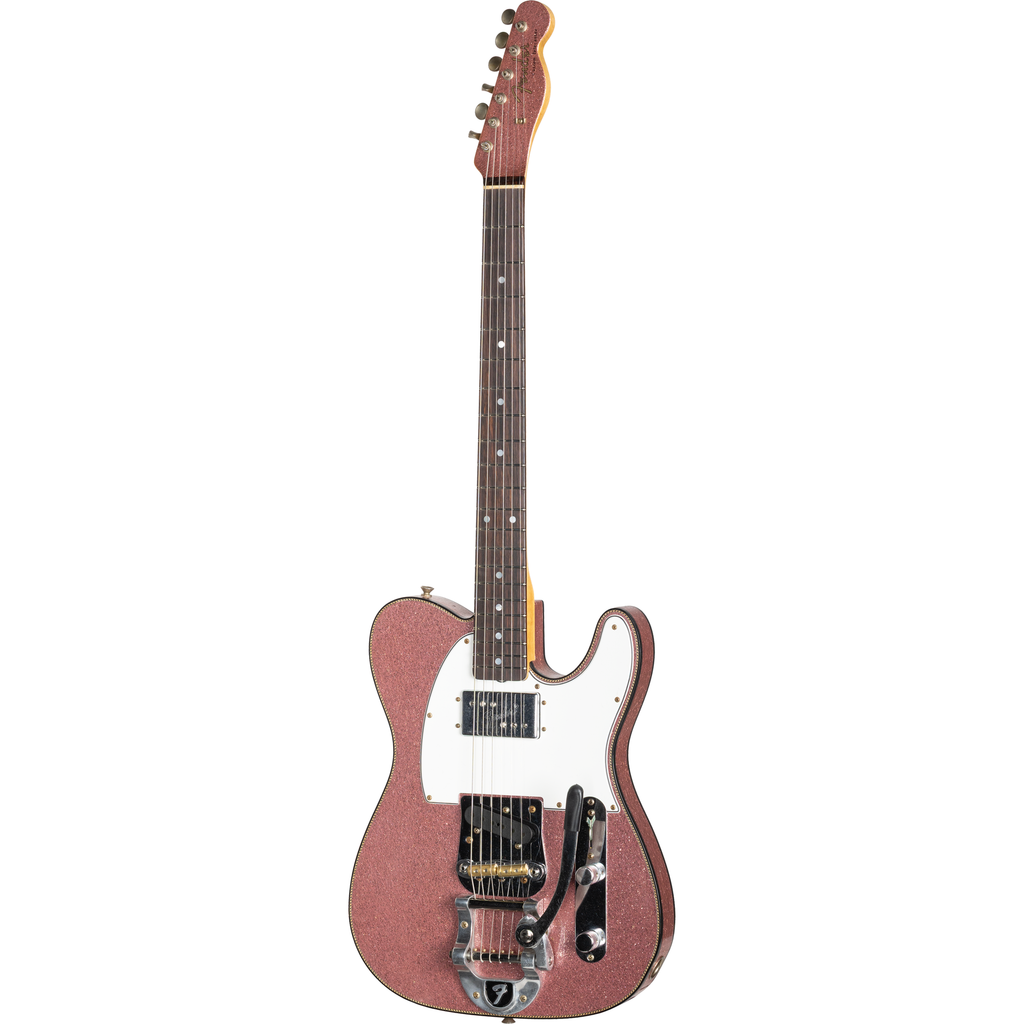 Fender Limited Edition CuNiFe Telecaster Custom Journeyman Relic - Aged Champagne Metallic - View 3 | MusicMarket