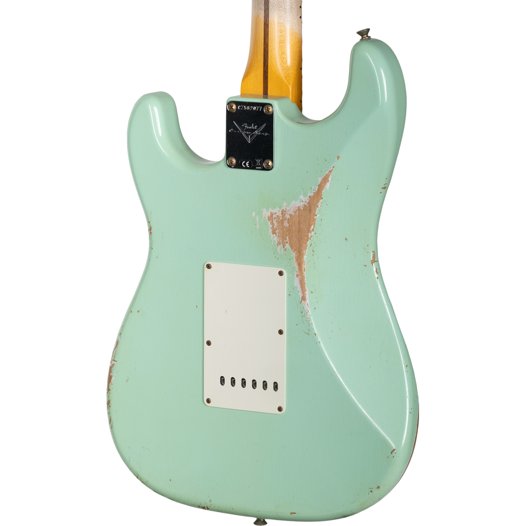 Fender Custom Shop 1957 Heavy Relic Stratocaster - Aged Surf Green - View 12 | MusicMarket
