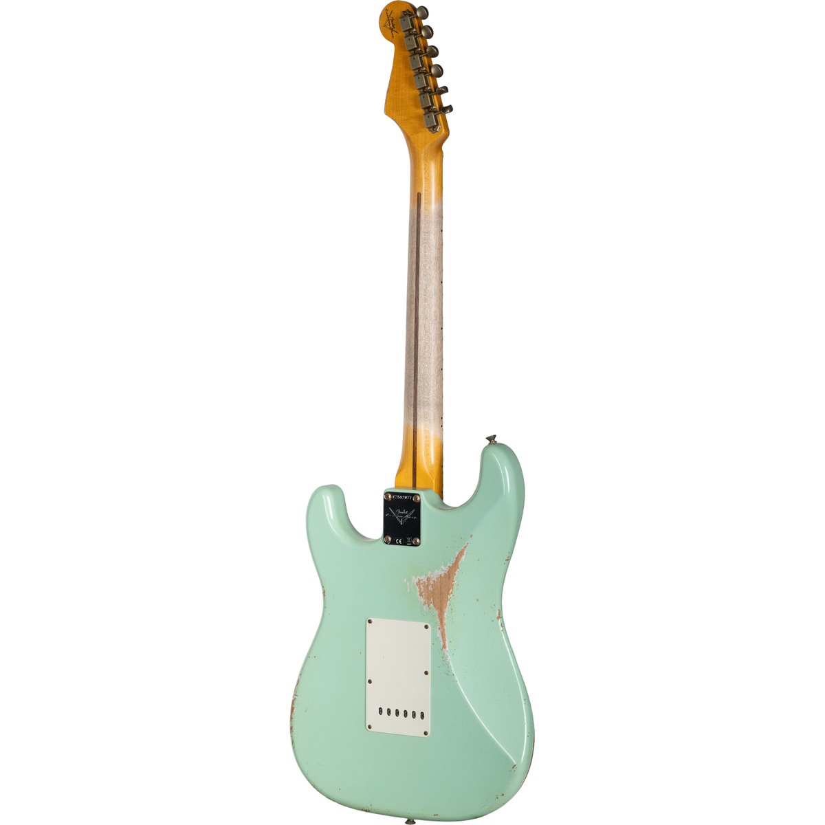 Fender Custom Shop 1957 Heavy Relic Stratocaster - Aged Surf Green - View 4 | MusicMarket