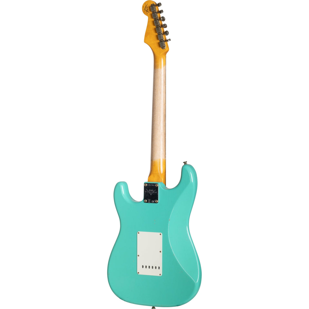 Fender Custom Shop S24 LTD L-Series ‘64 Stratocaster Journeyman - Aged Sea Foam Green - View 4 | MusicMarket