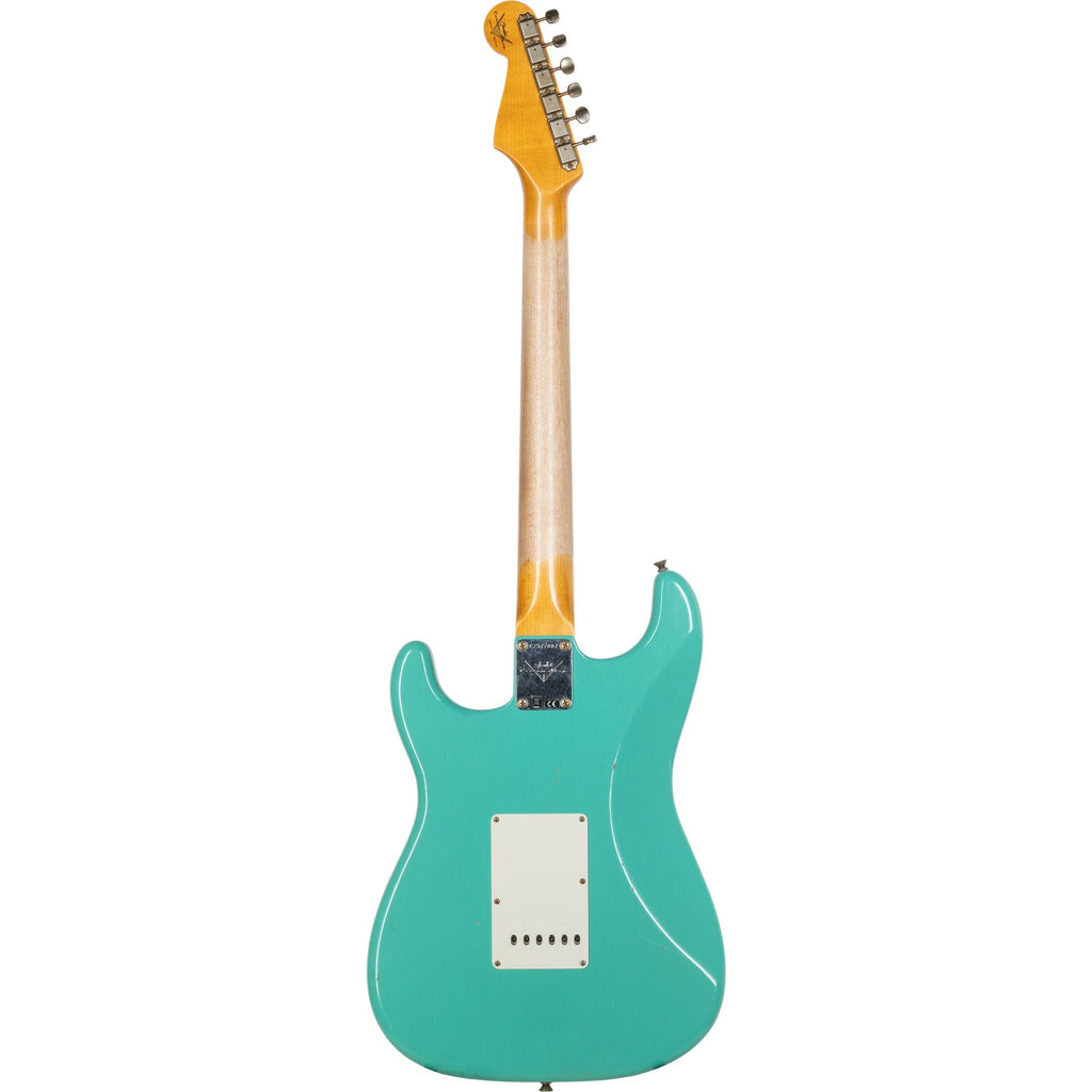Fender Custom Shop S24 LTD L-Series ‘64 Stratocaster Journeyman - Aged Sea Foam Green - View 2 | MusicMarket