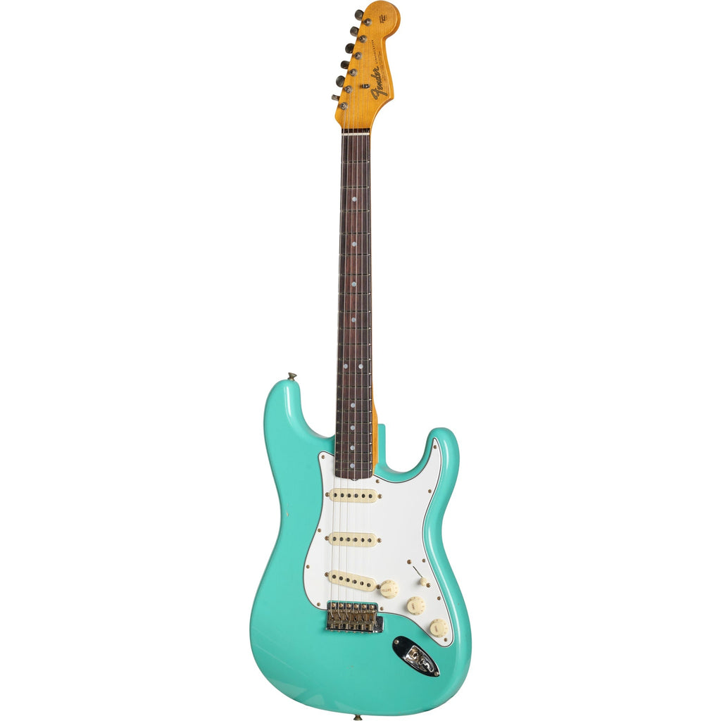 Fender Custom Shop S24 LTD L-Series ‘64 Stratocaster Journeyman - Aged Sea Foam Green - View 3 | MusicMarket