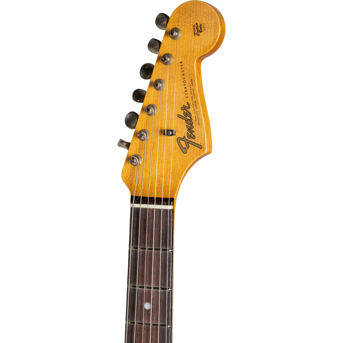 Fender Custom Shop S24 LTD L-Series ‘64 Stratocaster Journeyman - Aged Sea Foam Green - View 10 | MusicMarket