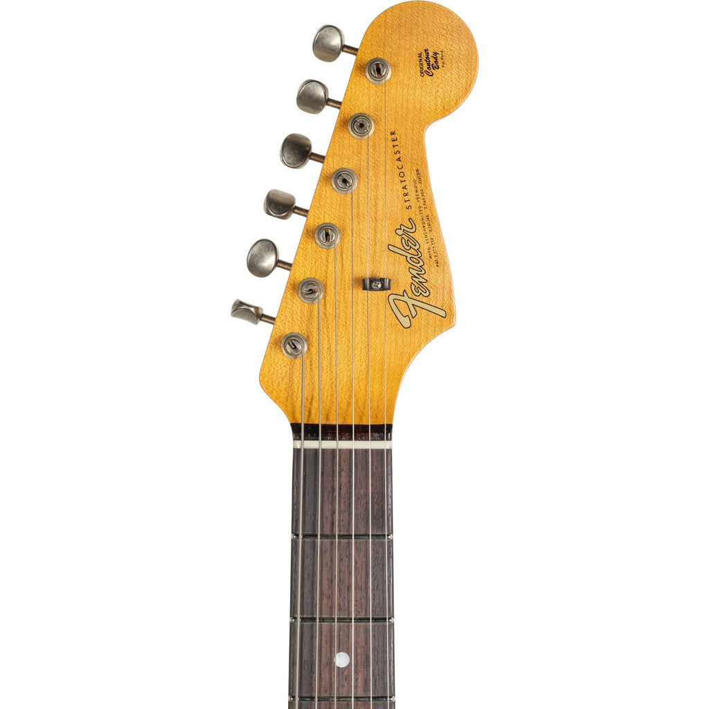 Fender Custom Shop S24 LTD L-Series ‘64 Stratocaster Journeyman - Aged Sea Foam Green - View 9 | MusicMarket