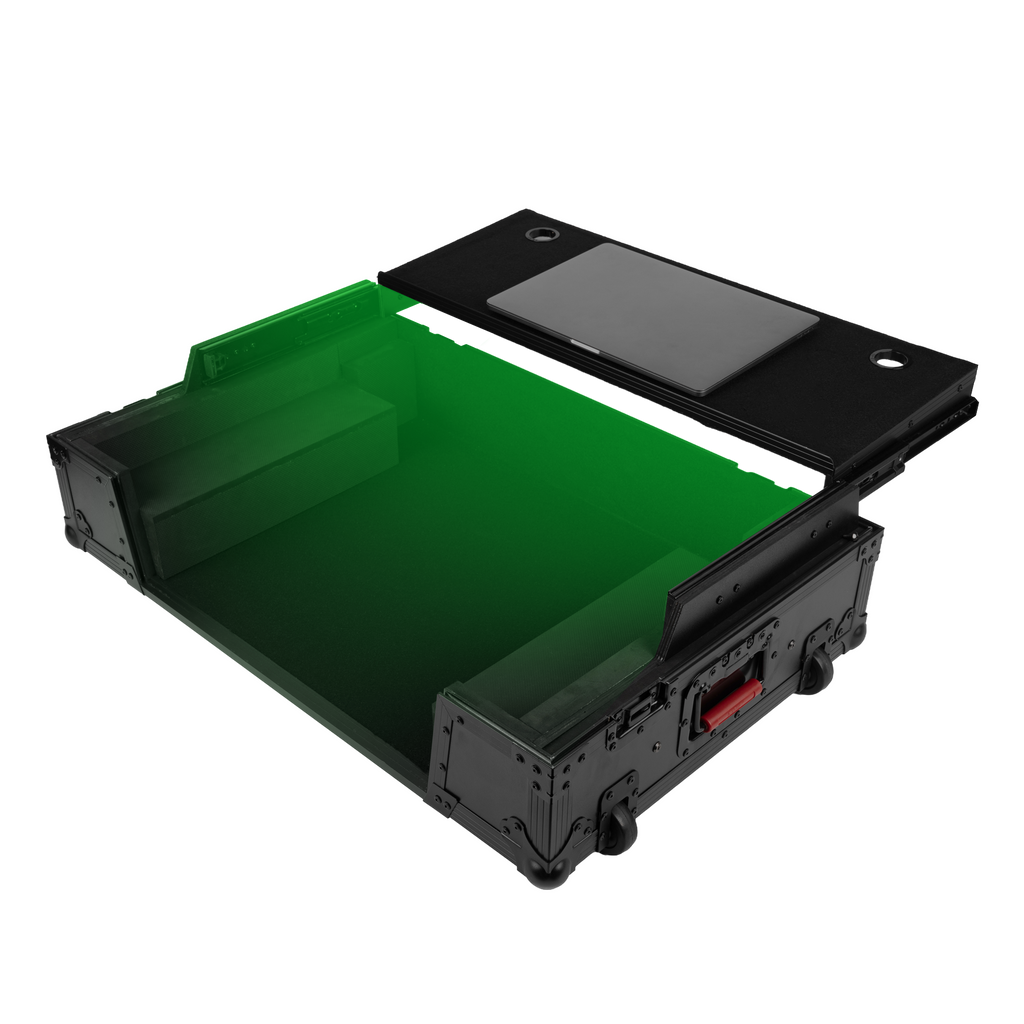 Gator ONYX G-ONYXUD-FLX10-LED DDJ-FLX10 Controller Case with LED and 2U Rackspace - View 8 | MusicMarket