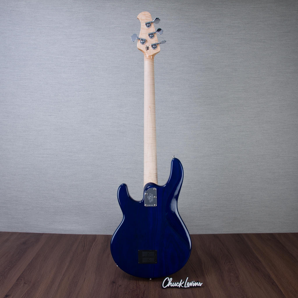 Ernie Ball Music Man Ball Family Reserve StingRay Special 4 H Electric Bass Guitar - Paua Blue Burst - #K08346 -