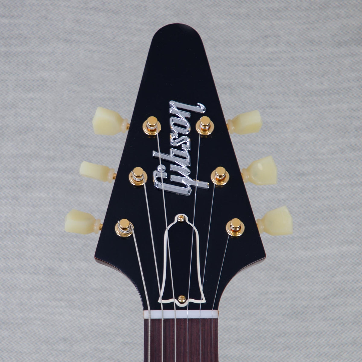 Gibson Custom Shop 1958 Mahogany Flying V Reissue Electric Guitar - Antique Natural - #851115 - View 3 | MusicMarket
