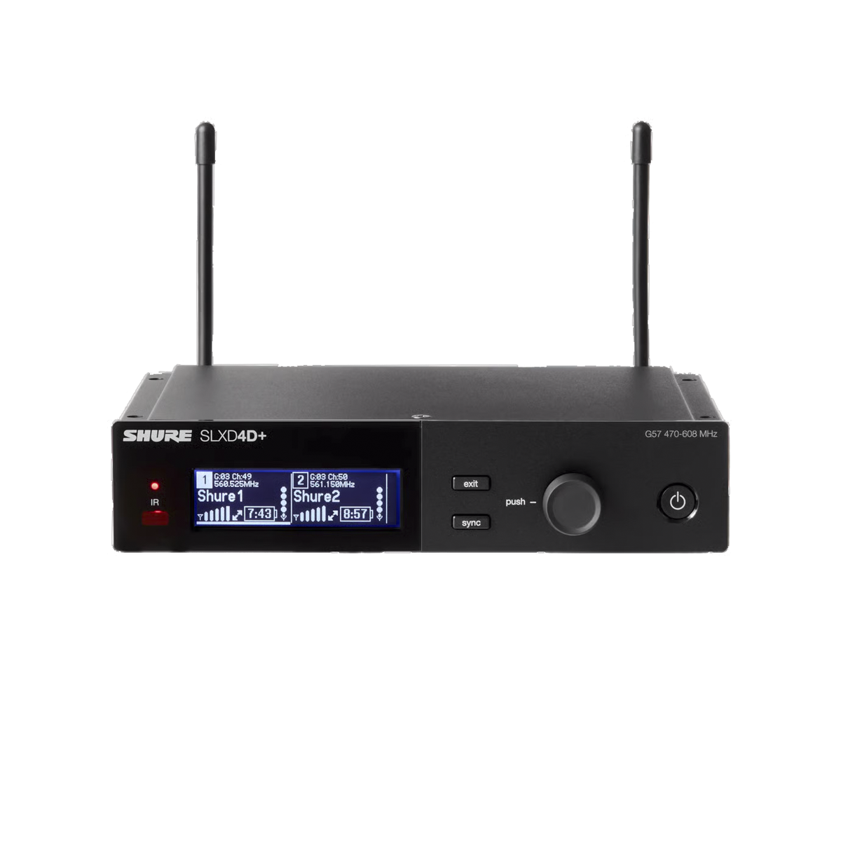 SLXD24+/58 Digital Wireless Handheld System with SM58 Cardioid Dynamic Microphone - G57 Band - View 3 | MusicMarket
