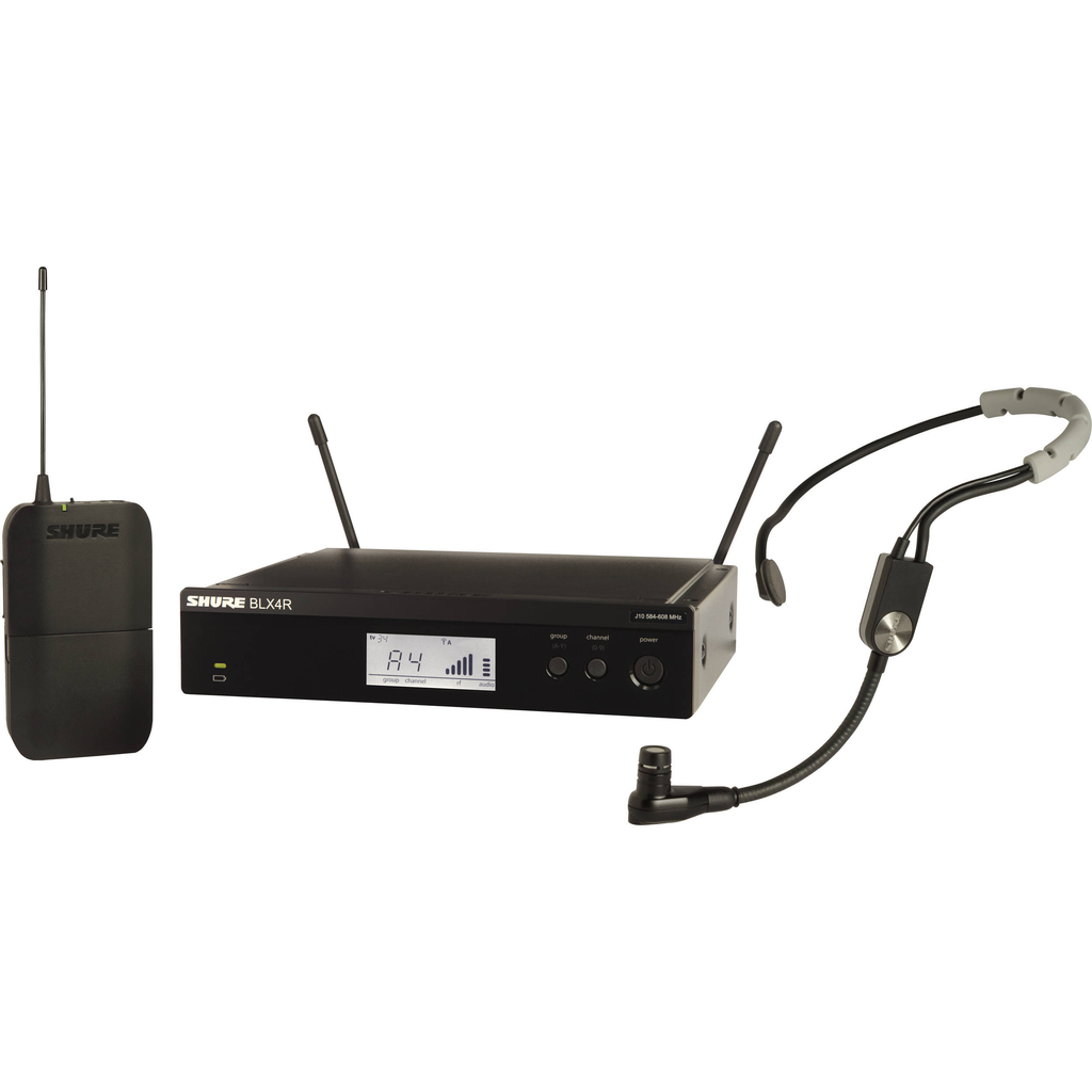 Shure BLX14R/SM35 Rack-Mount Headset Wireless System, H11 Band - Open Box, Mint - MusicMarket