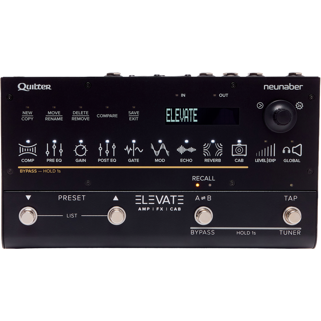 Quilter Elevate Intuitive Guitar Engine Multi-Effects Pedal - MusicMarket
