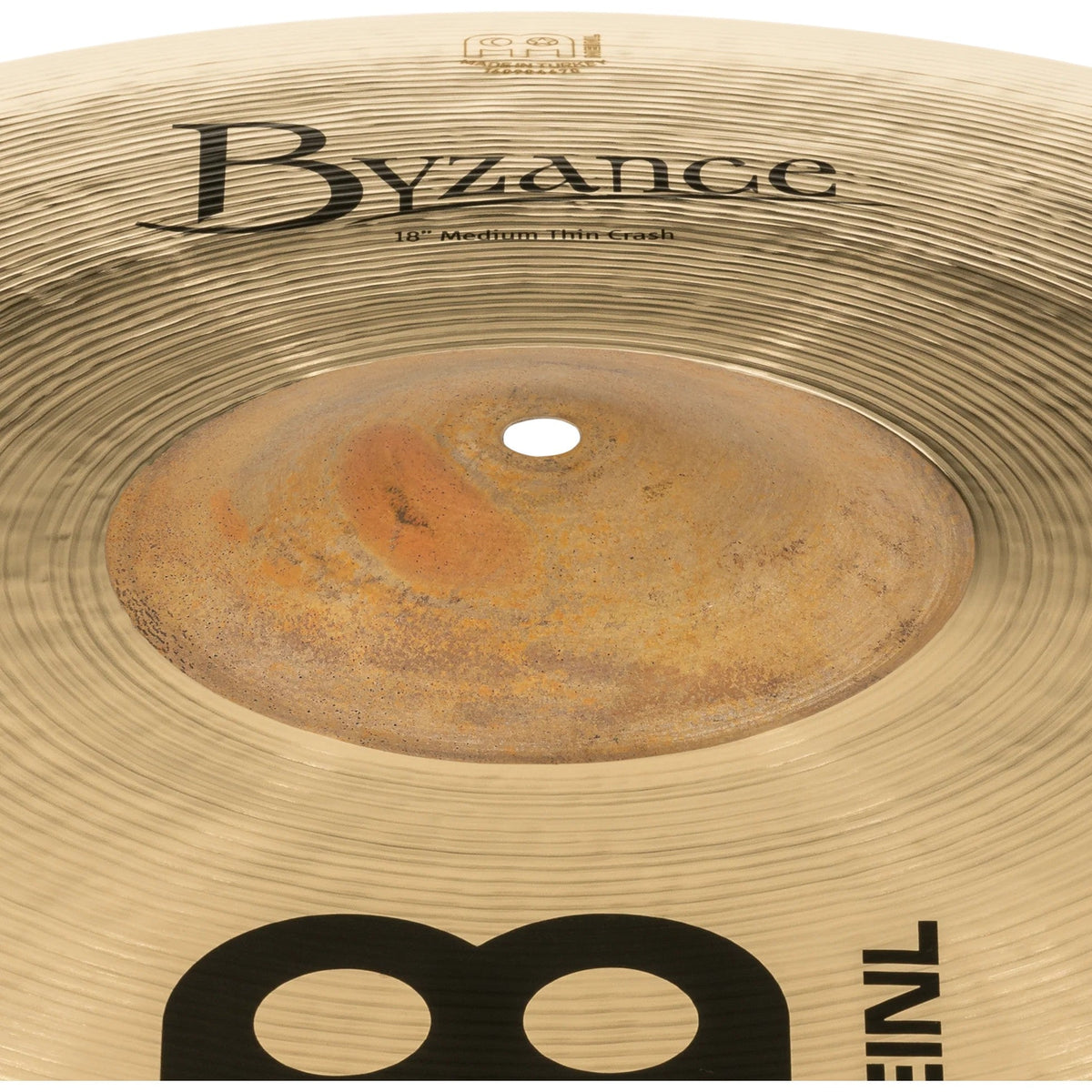 Meinl 18-Inch Byzance Brilliant Polyphonic Crash Cymbal - View 5 | MusicMarket