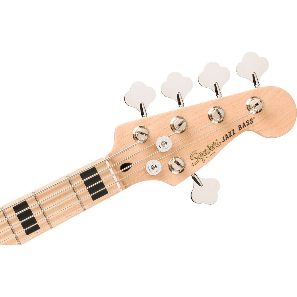 Squier Affinity Series Active Jazz 5-String Electric Bass Guitar - Black Metallic - View 5 | MusicMarket