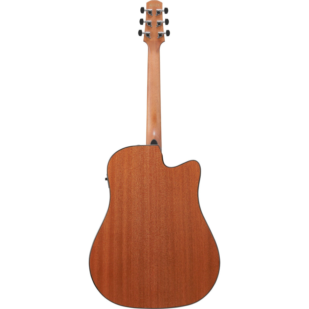 Ibanez AAD51CE AAD Left Handed Acoustic Electric Guitar - Dark Violin Sunburst - View 3 | MusicMarket