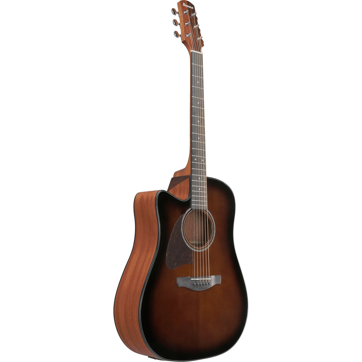 Ibanez AAD51CE AAD Left Handed Acoustic Electric Guitar - Dark Violin Sunburst - View 4 | MusicMarket
