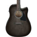 Ibanez AAD77CE AAD Acoustic Electric Guitar - Transparent Black Sunburst - MusicMarket