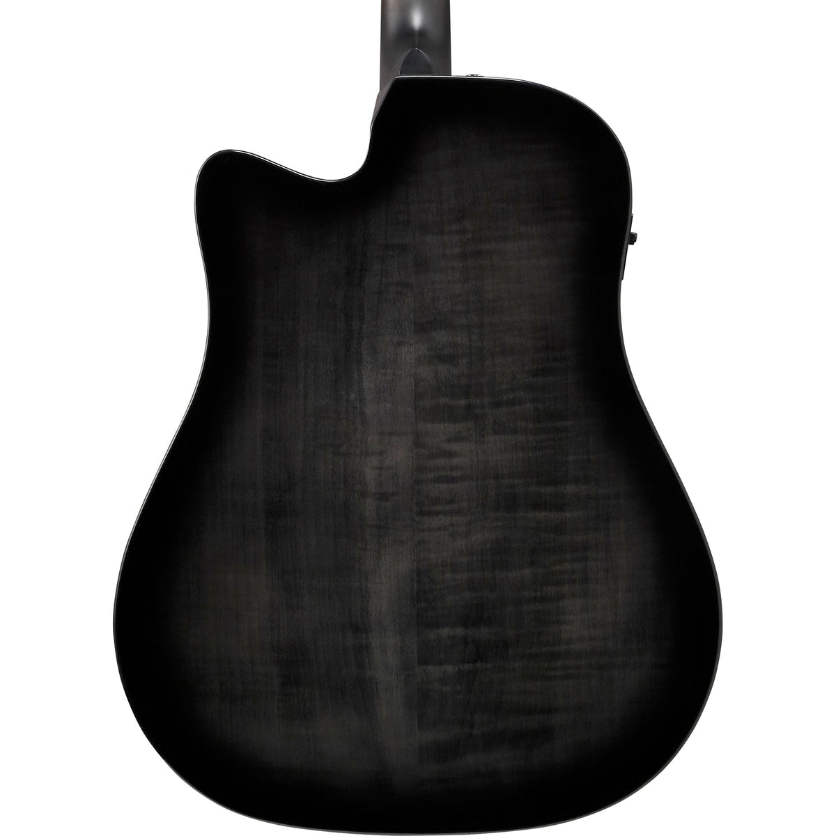 Ibanez AAD77CE AAD Acoustic Electric Guitar - Transparent Black Sunburst - View 11 | MusicMarket