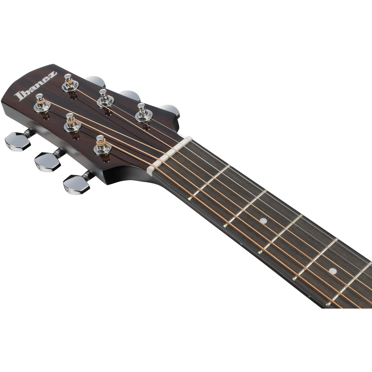 Ibanez AAD77CE AAD Acoustic Electric Guitar - Transparent Black Sunburst - View 6 | MusicMarket