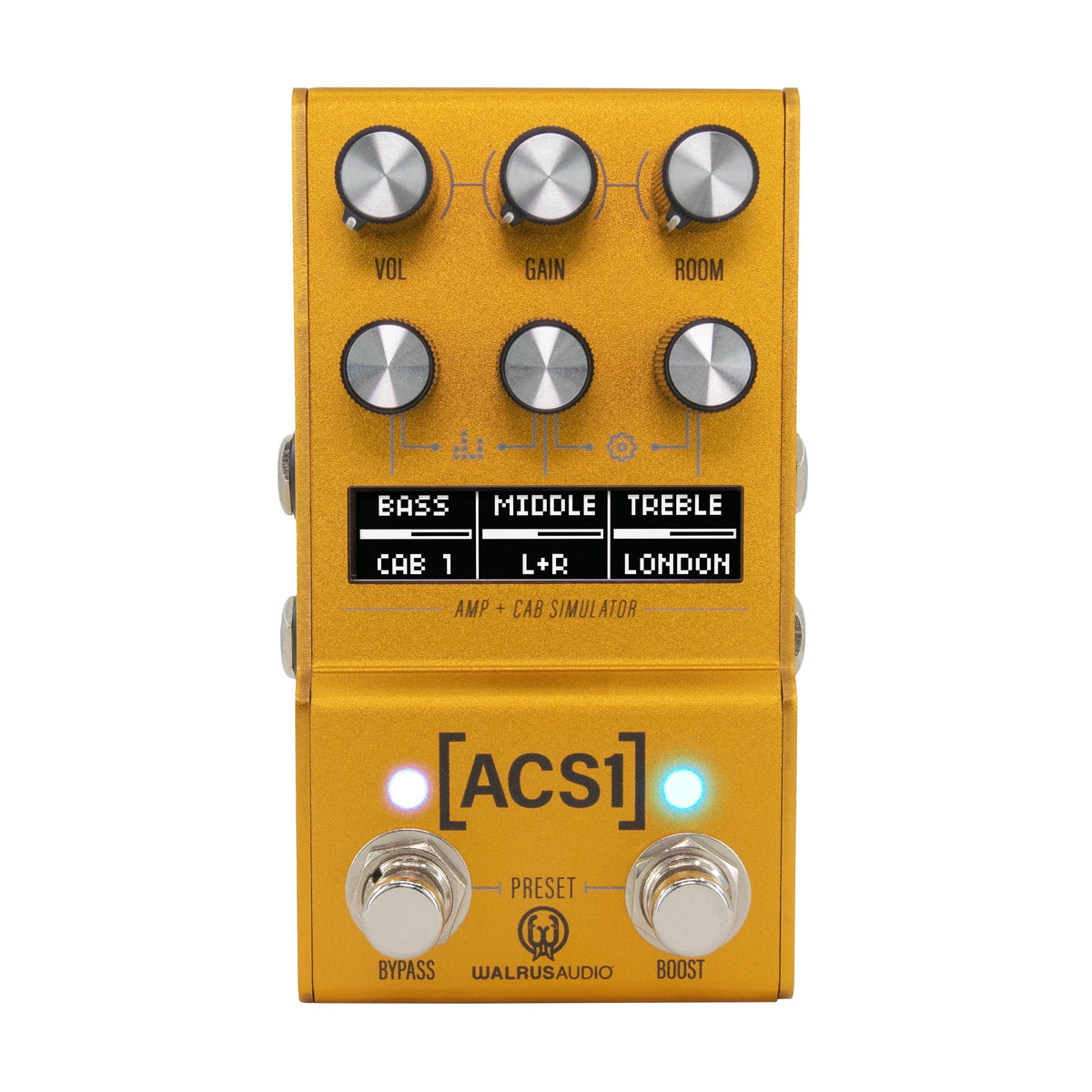 Walrus Audio Mako Series MKII - ACS1 Amp + Cab Simulator Pedal - MusicMarket