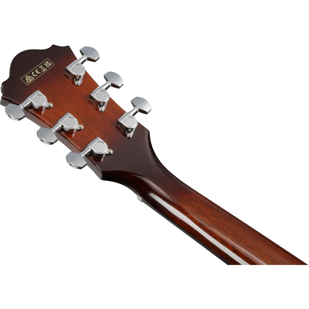 Ibanez AE160 Acoustic Electric Guitar - Vintage Mahogany Sunburst - View 6 | MusicMarket