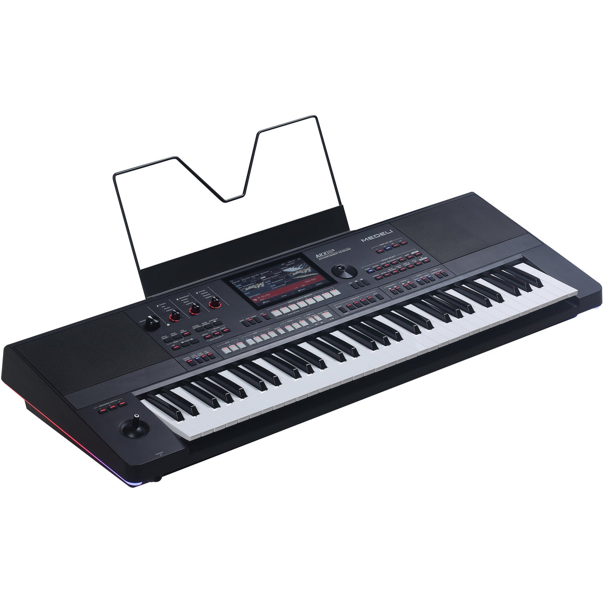 Medeli AKX10S 61 Key Digital Workstation w/ Built in Speakers - View 3 | MusicMarket