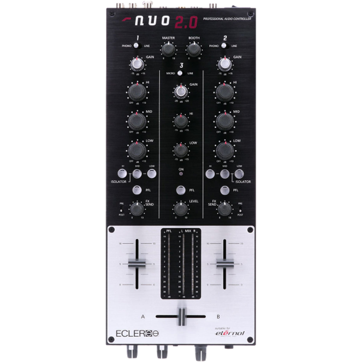 Ecler NUO 2.0 Analogue DJ Mixer - MusicMarket