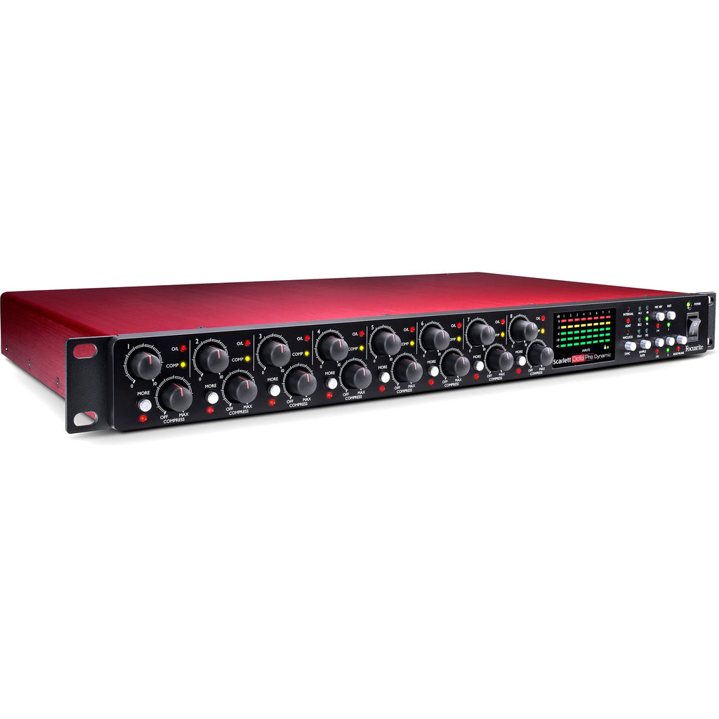 Focusrite Scarlett OctoPre Dynamic 8-Channel Mic Pre - View 5 | MusicMarket