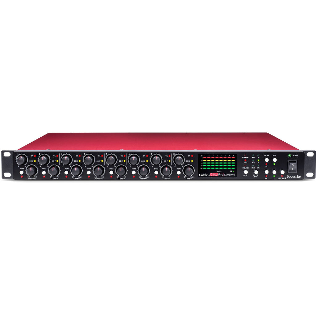 Focusrite Scarlett OctoPre Dynamic 8-Channel Mic Pre - View 7 | MusicMarket