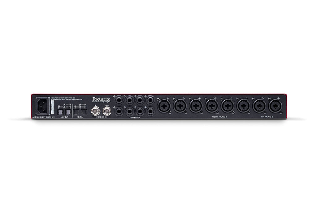 Focusrite Scarlett OctoPre Dynamic 8-Channel Mic Pre - View 13 | MusicMarket