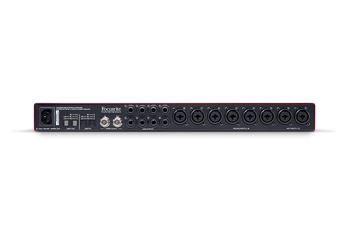 Focusrite Scarlett OctoPre Dynamic 8-Channel Mic Pre - View 13 | MusicMarket