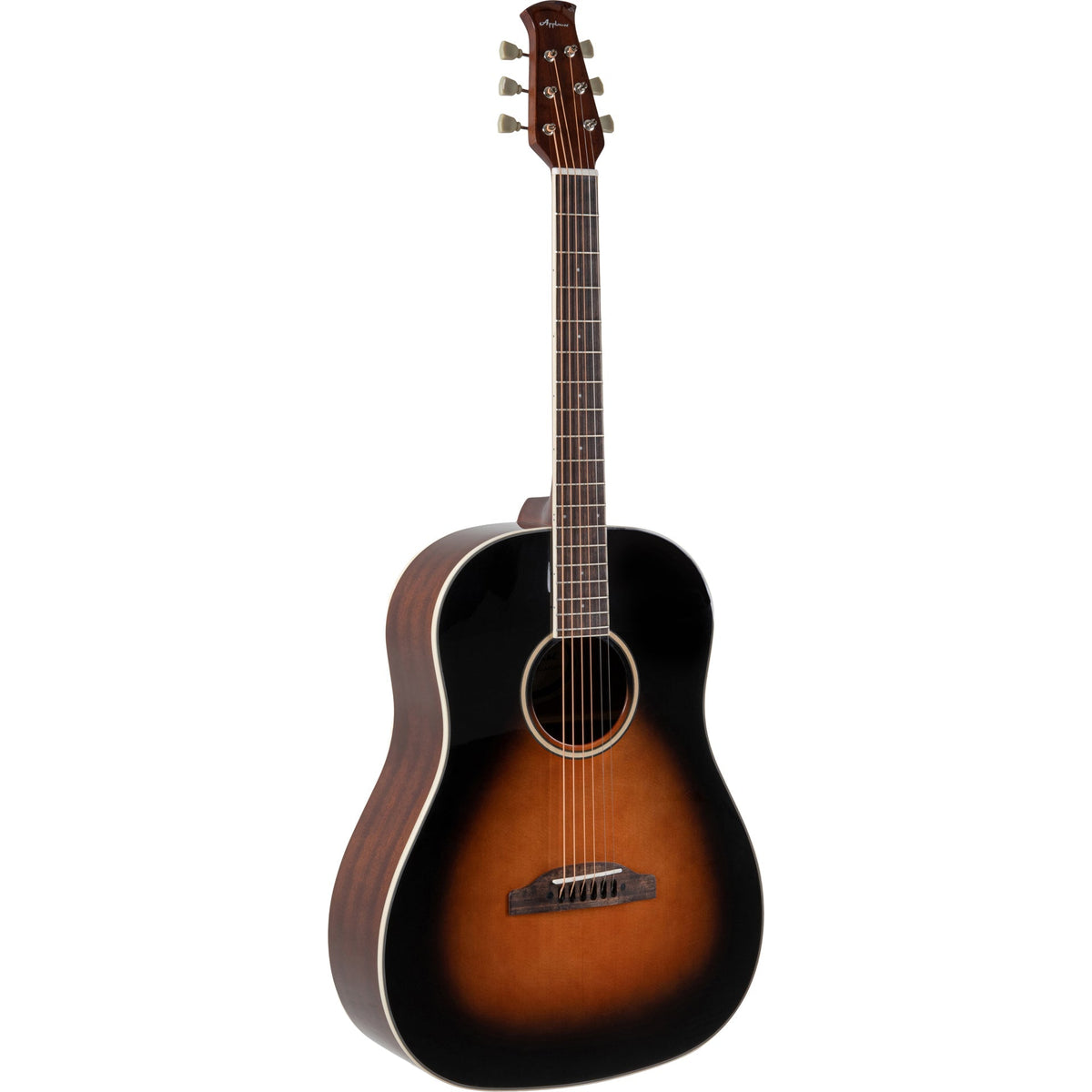 Ovation Applause Wood Classic Dreadnought Acoustic Guitar - Vintage Sunburst Gloss - View 2 | MusicMarket