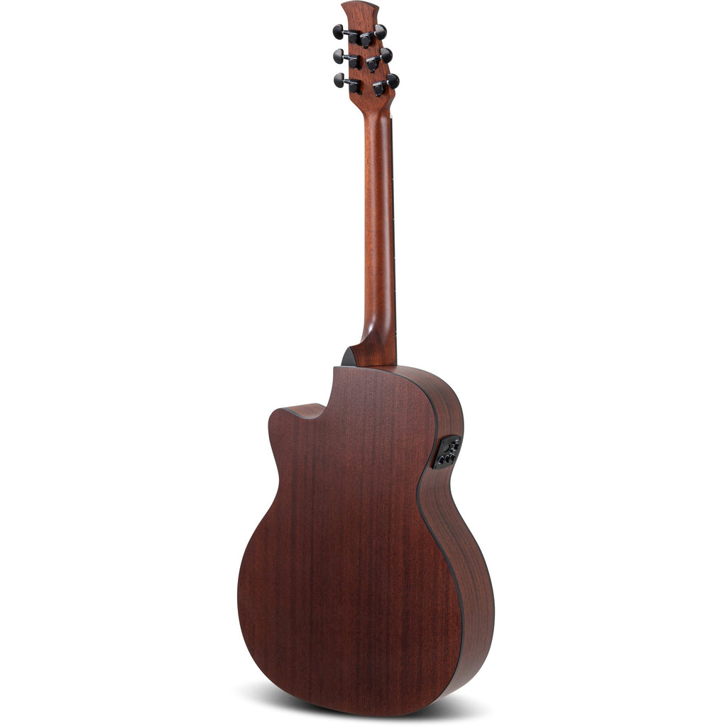 Ovation Applause Wood Classic Orchestra Acoustic Electric Guitar - Dark Natural - View 3 | MusicMarket
