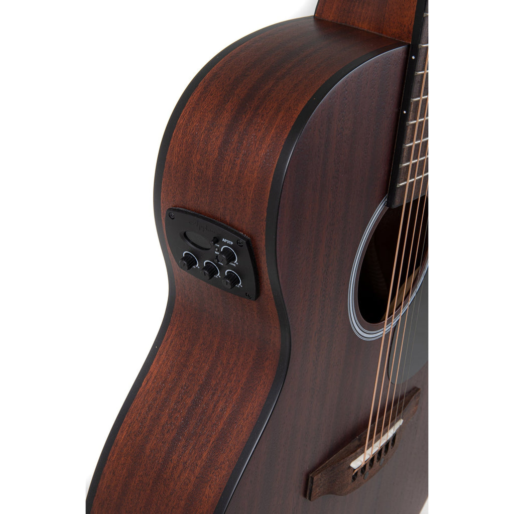 Ovation Applause Wood Classic Orchestra Acoustic Electric Guitar - Dark Natural - View 7 | MusicMarket