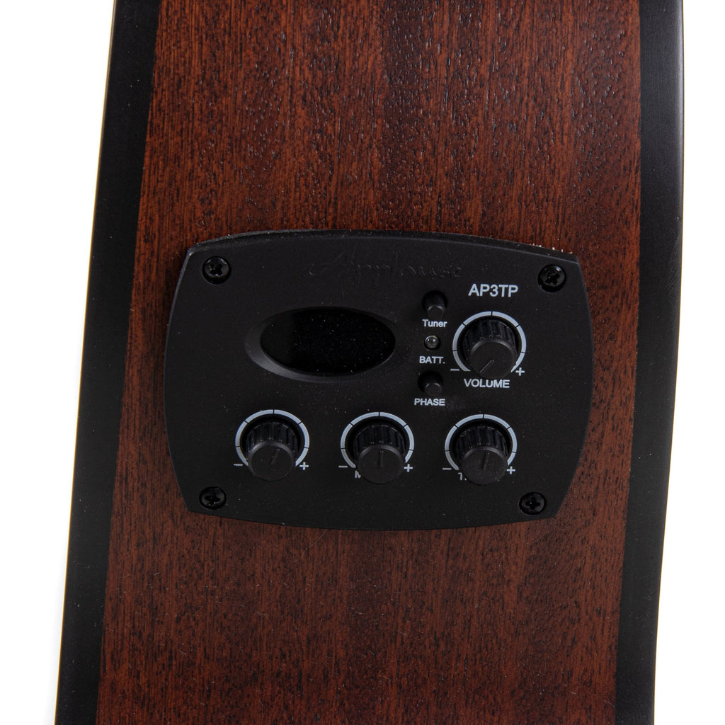 Ovation Applause Wood Classic Orchestra Acoustic Electric Guitar - Dark Natural - View 9 | MusicMarket