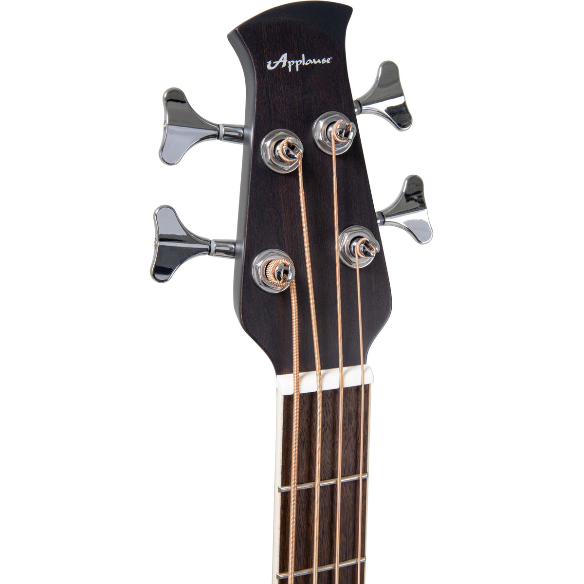Ovation Applause Wood Classics Acoustic Electric Jumbo Bass - Black Matt - View 4 | MusicMarket