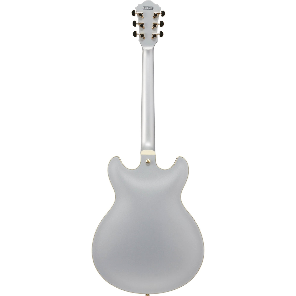 Ibanez AS73G Artcore Semi Hollow Electric Guitar - Moonstone Silver Flat - View 3 | MusicMarket