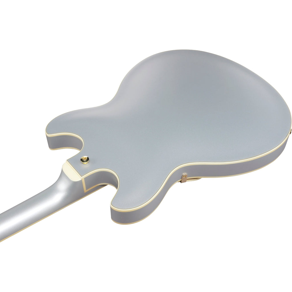 Ibanez AS73G Artcore Semi Hollow Electric Guitar - Moonstone Silver Flat - View 8 | MusicMarket