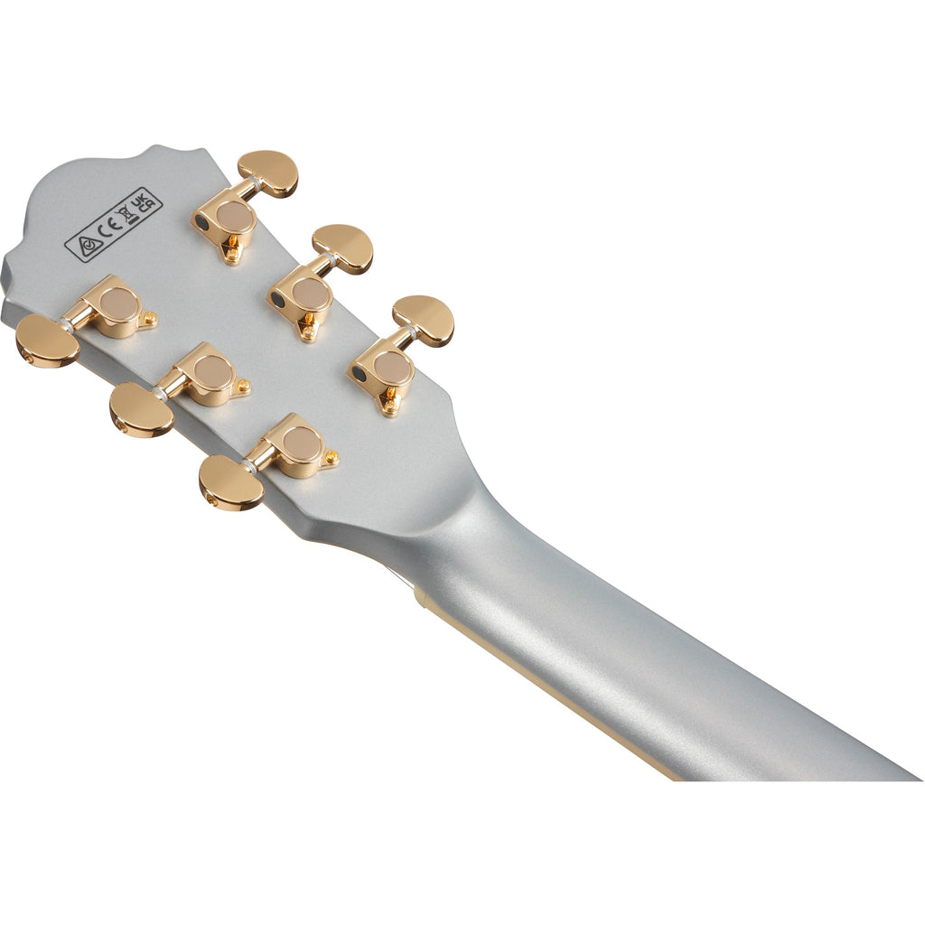 Ibanez AS73G Artcore Semi Hollow Electric Guitar - Moonstone Silver Flat - View 6 | MusicMarket