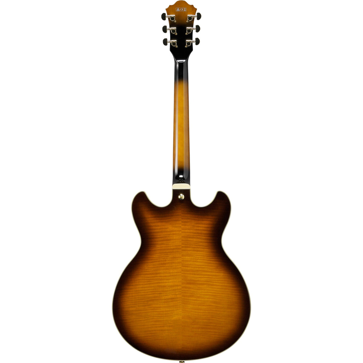 Ibanez AS93FML AS Artcore Expressionist Left Handed Electric Guitar - Violin Sunburst - View 3 | MusicMarket