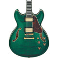 Ibanez AS93FM Artcore Expressionist Electric Guitar - Transparent Moss Green - MusicMarket