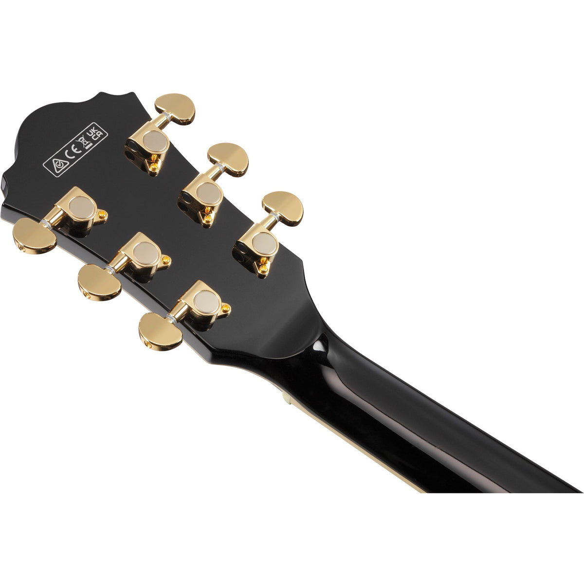 Ibanez AS93SP AS Artcore Expressionist Semi-Hollow Electric Guitar - Black - View 6 | MusicMarket