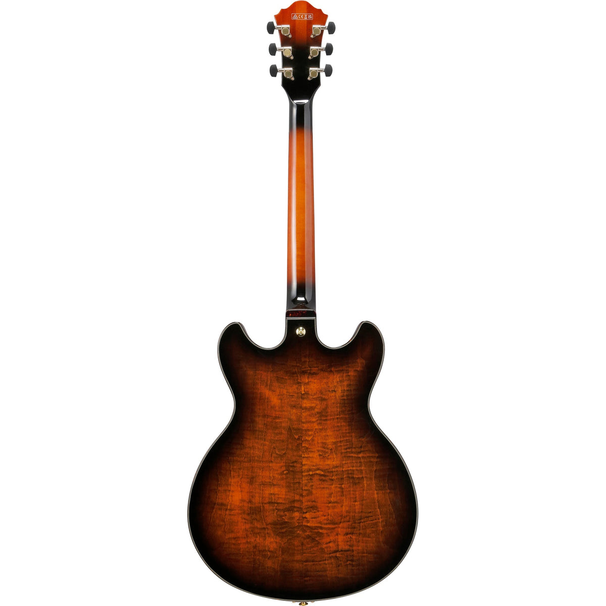 Ibanez ASH300 ASH Artstar Semi-hollow Electric Guitar - Tobacco Brown - View 3 | MusicMarket