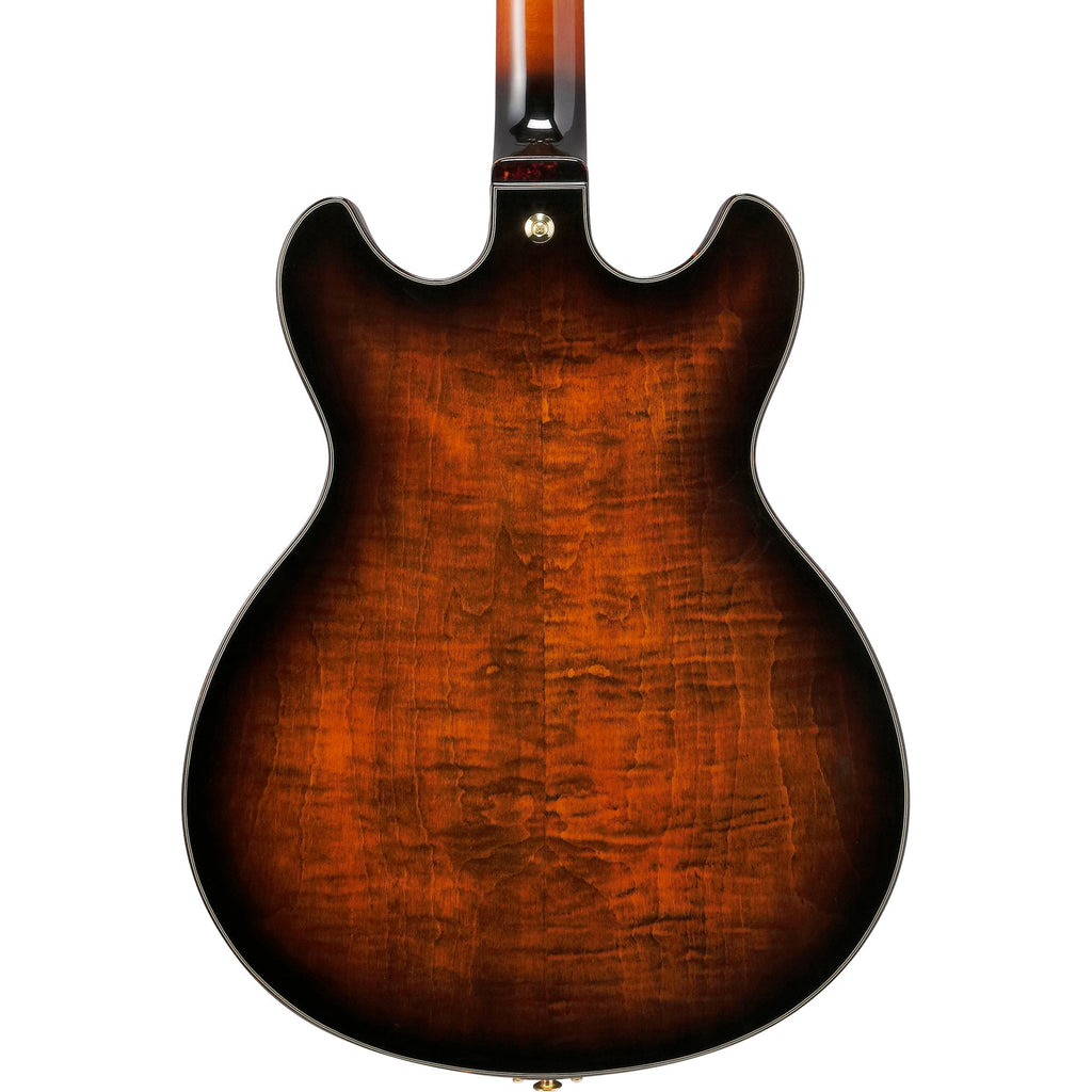 Ibanez ASH300 ASH Artstar Semi-hollow Electric Guitar - Tobacco Brown - View 9 | MusicMarket