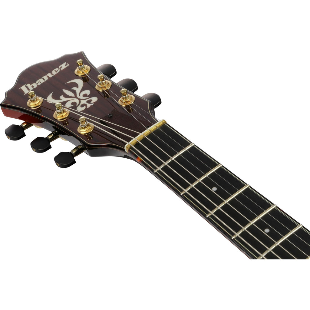 Ibanez ASH300 ASH Artstar Semi-hollow Electric Guitar - Tobacco Brown - View 7 | MusicMarket