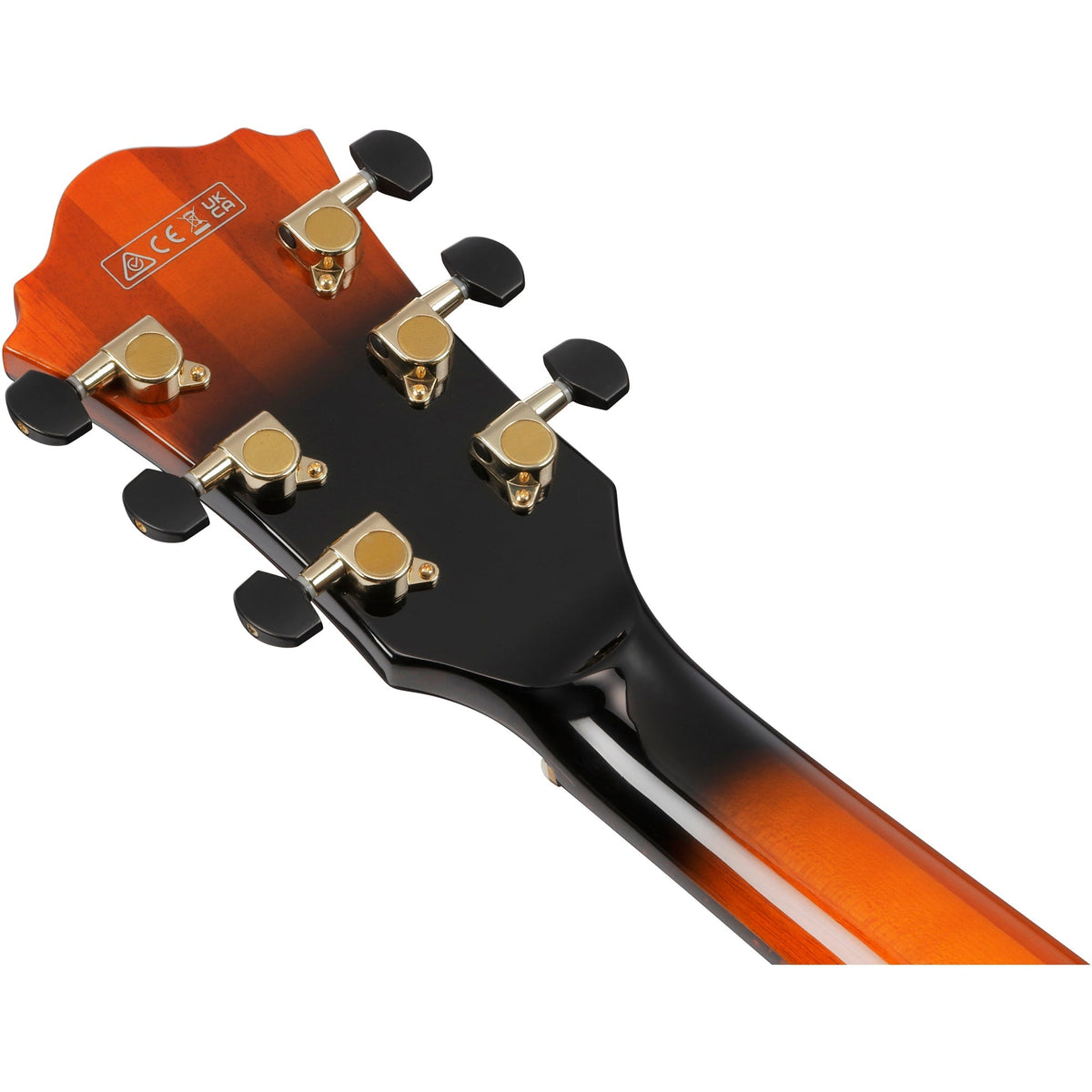 Ibanez ASH300 ASH Artstar Semi-hollow Electric Guitar - Tobacco Brown - View 8 | MusicMarket