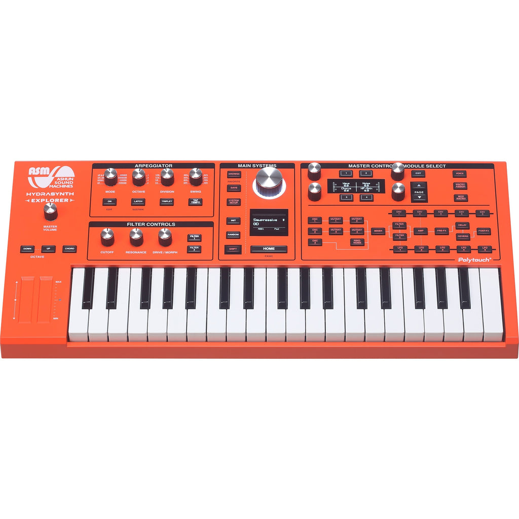 ASM Hydrasynth Explorer 888 - Special Edition Orange - View 5 | MusicMarket