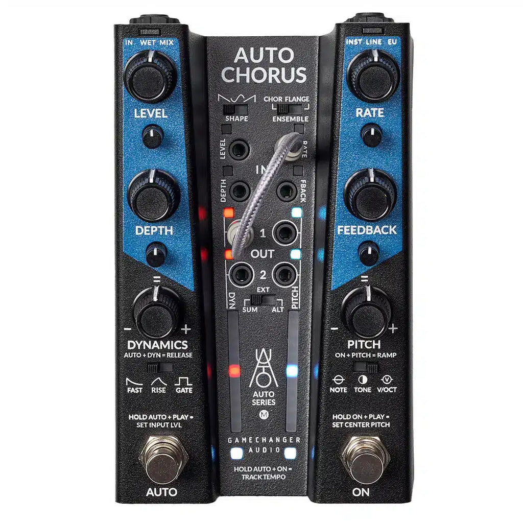Gamechanger Audio AUTO CHORUS Pitch and Dynamics Responsive Chorus Pedal - MusicMarket
