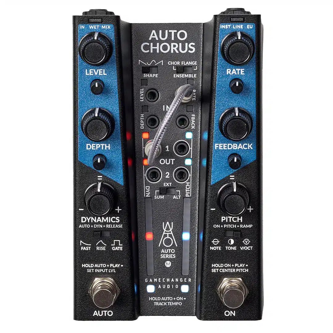 Gamechanger Audio AUTO CHORUS Pitch and Dynamics Responsive Chorus Pedal - MusicMarket