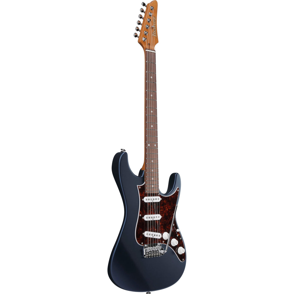 Ibanez AZ2203NT AZ Prestige 6 String Electric Guitar - Dark Tide Blue Flat - View 4 | MusicMarket