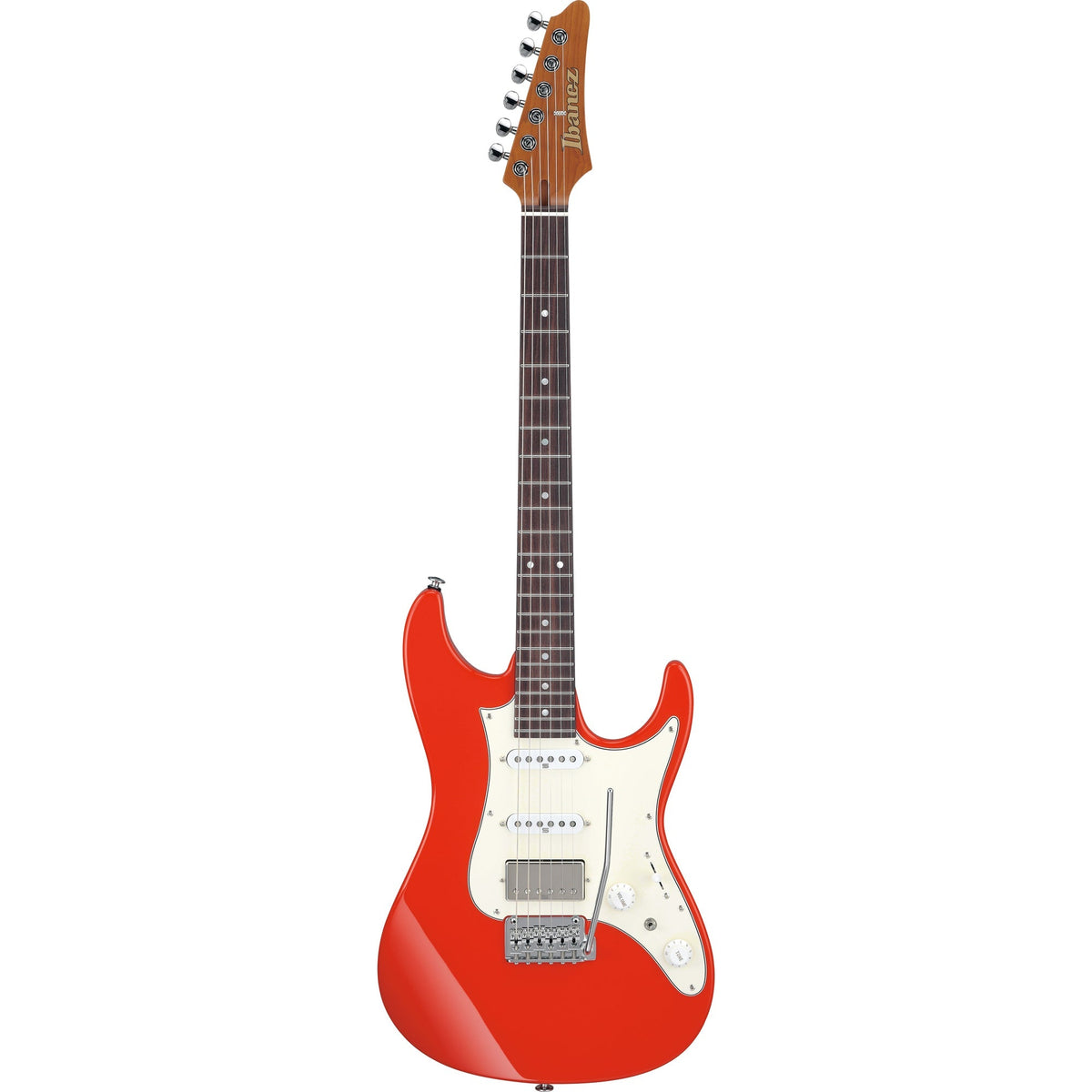 Ibanez AZ2204NW AZ Prestige 6-String Electric Guitar - Vermillion Red - View 2 | MusicMarket